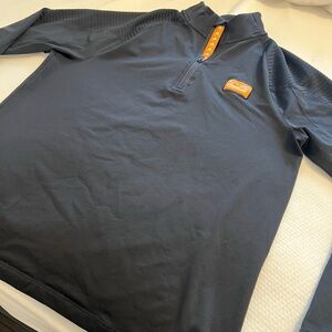 Men's Black Coca-cola Quarter-Zip Sweatshirt